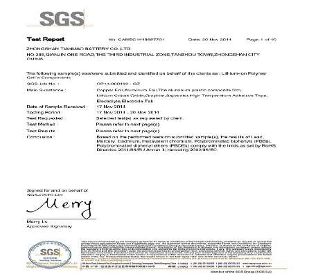 ISO Certificate